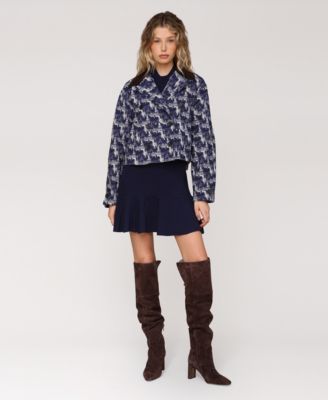 Women's Double-Breasted Boxy Jacket