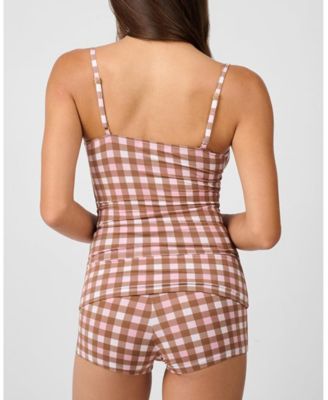 Women's Crossover Sleep Cami Tank Top