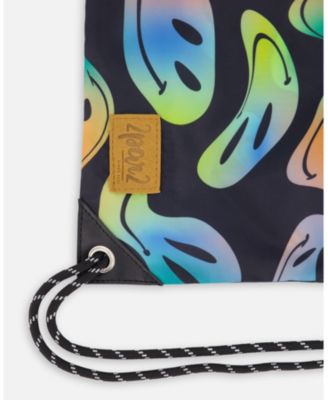 Boy Drawstring Bag Smiley Face Boy - Toddler|Child