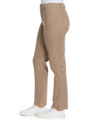 Women's Amanda Colored Twill Straight-Leg Jeans,in Regular, Short & Long