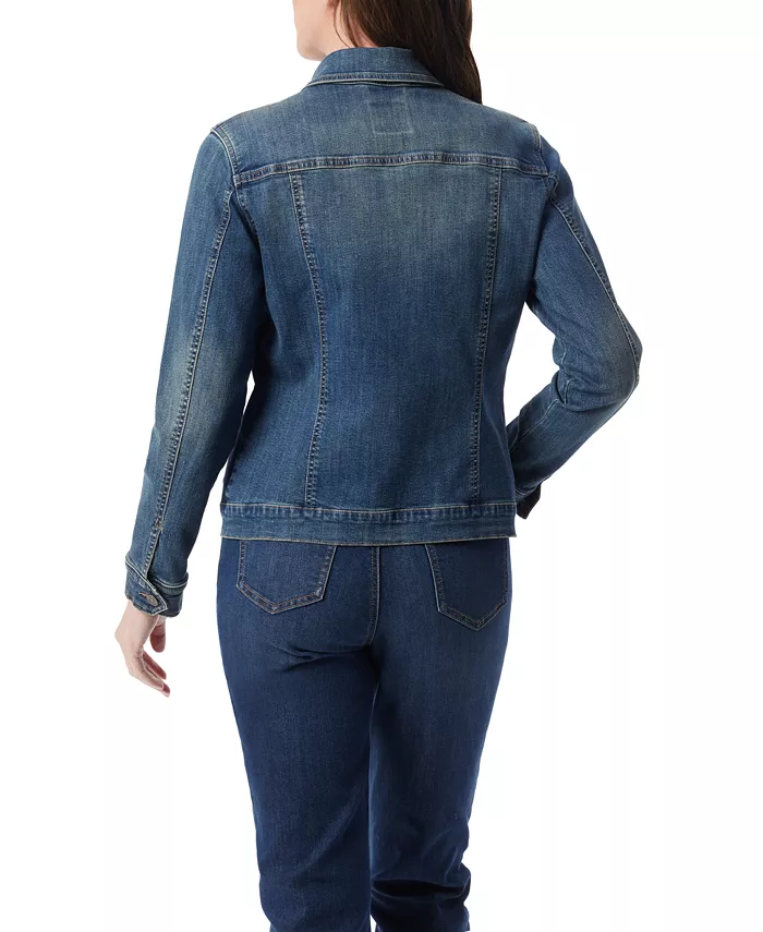 Women's Amanda Long Sleeve Denim Jacket - thumbnail 3