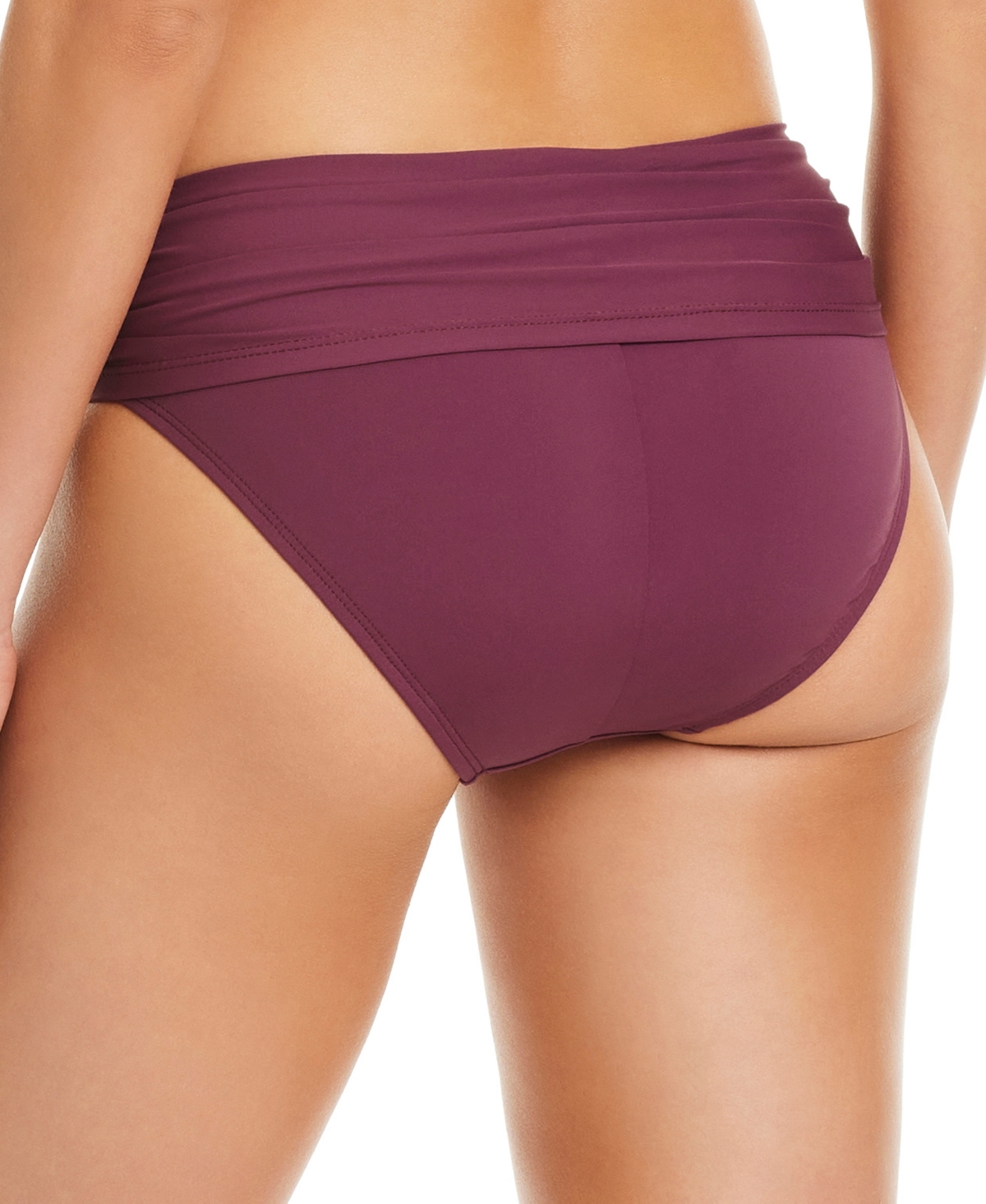 Bleu Rod Beattie Sarong Hipster Bikini Bottoms In Purple