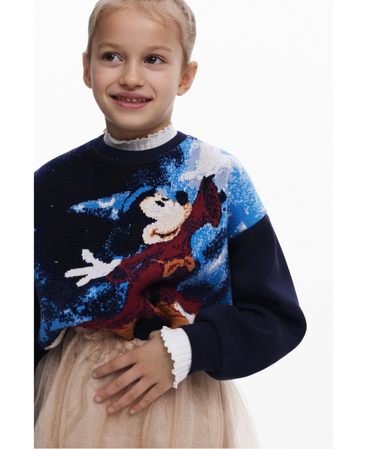 Desigual Girls's Ballerina tulle miniskirt