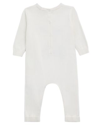 Baby Boys Long Sleeve Sweater Coverall