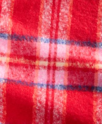 Brushed Plaid Blanket Wrap, Macy's Exclusive