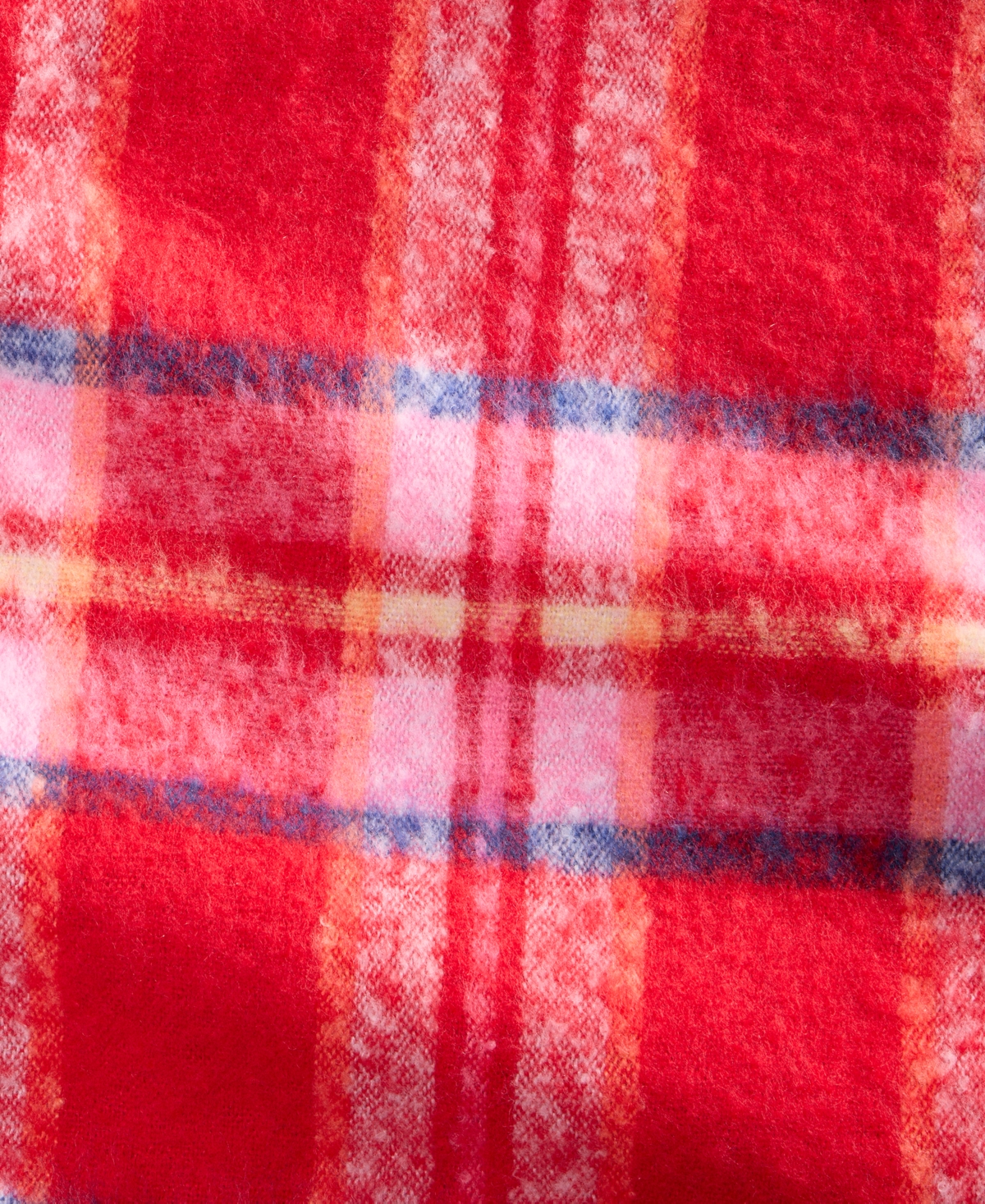 On 34th Brushed Plaid Blanket Wrap, Macy's Exclusive In Multi