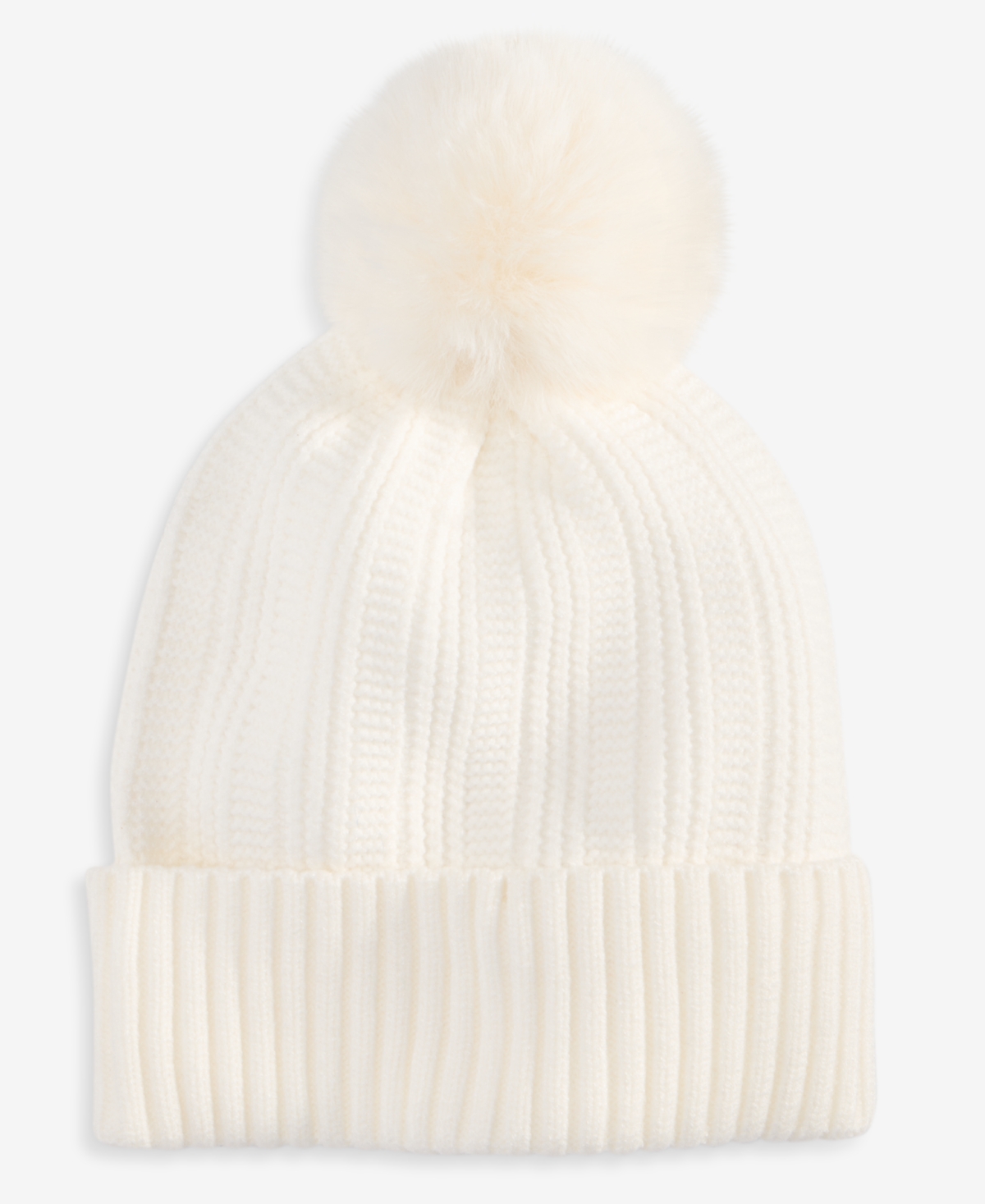 On 34th Boxed Rib-knit Beanie, Macy's Exclusive In Blue