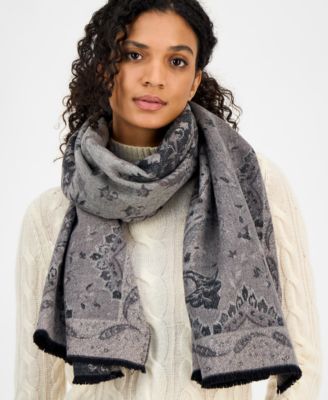 Paisley Jacquard Scarf Wrap, Macy's Exclusive