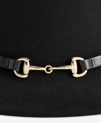 Horsebit Felt Cloche Hat, Macy's Exclusive