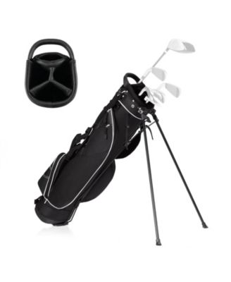 9 Inch Golf Stand Bag with Divider and Spacious Storage Pockets
