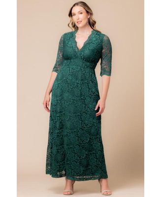 Women's Plus Size Maria Lace Evening Gown
