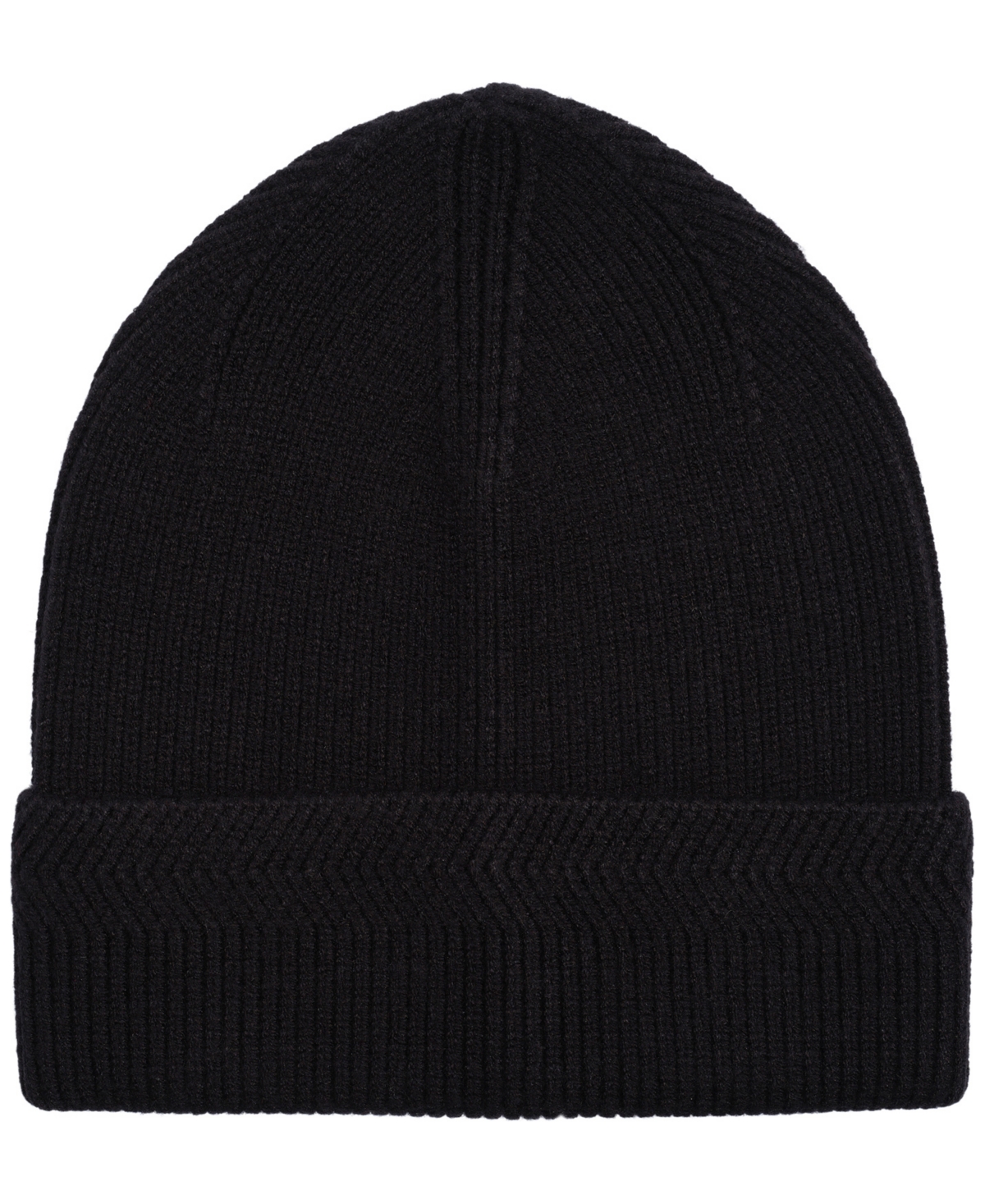 Alfani Men's Fine Ribbed Beanie, Macy's Exclusive In Black