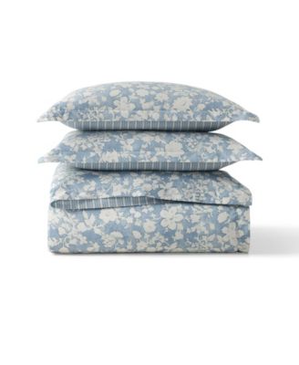 Heather Reversible 3-Pc. Comforter Set, Full/Queen