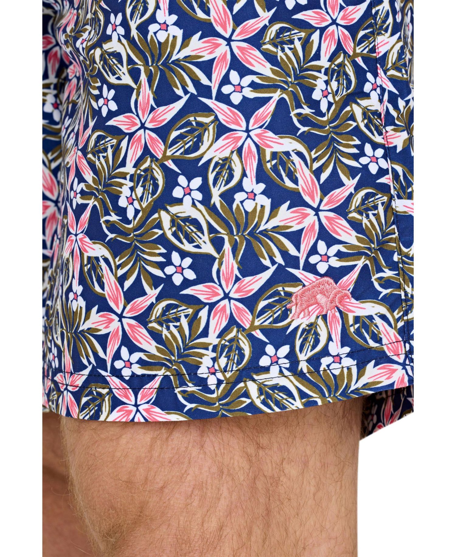 Men's Hawaiian Printed Swim Shorts