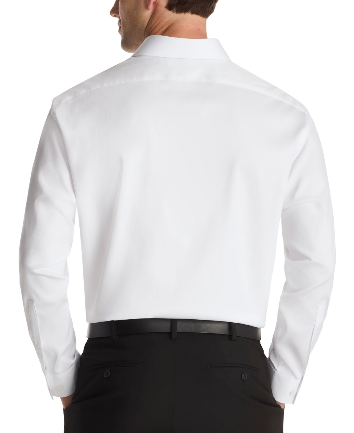 Kenneth Cole Reaction Men's Slim Fit Stretch Dress Shirt In White