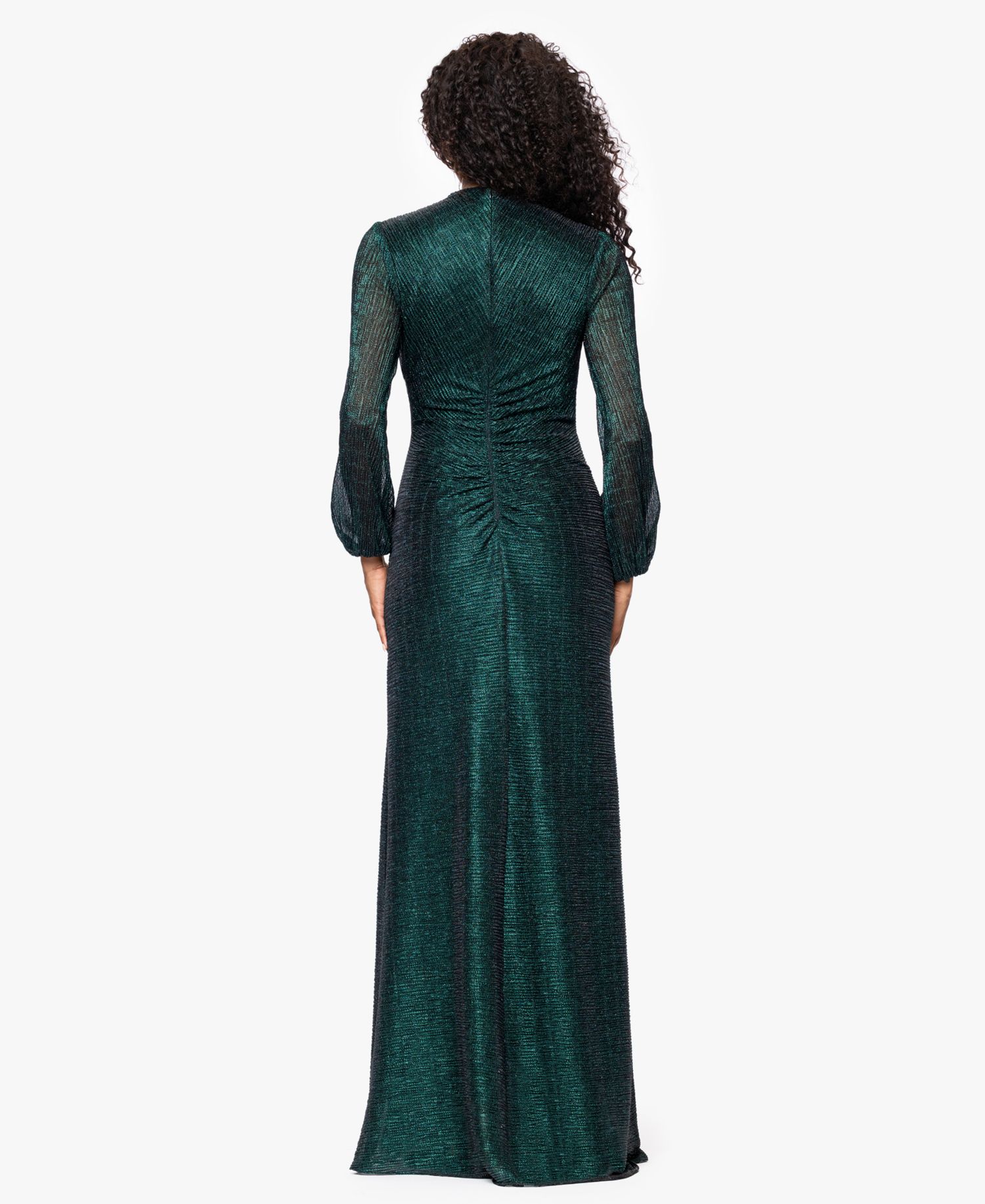 Women's Long Sleeve Ball Gown