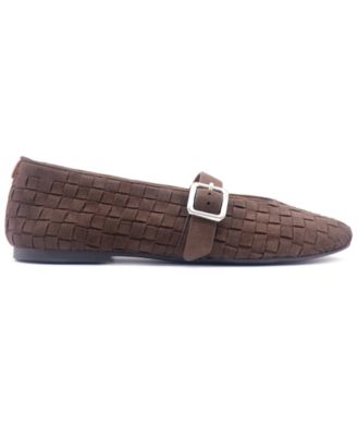 Women's Winifred Woven Square Toe Flats