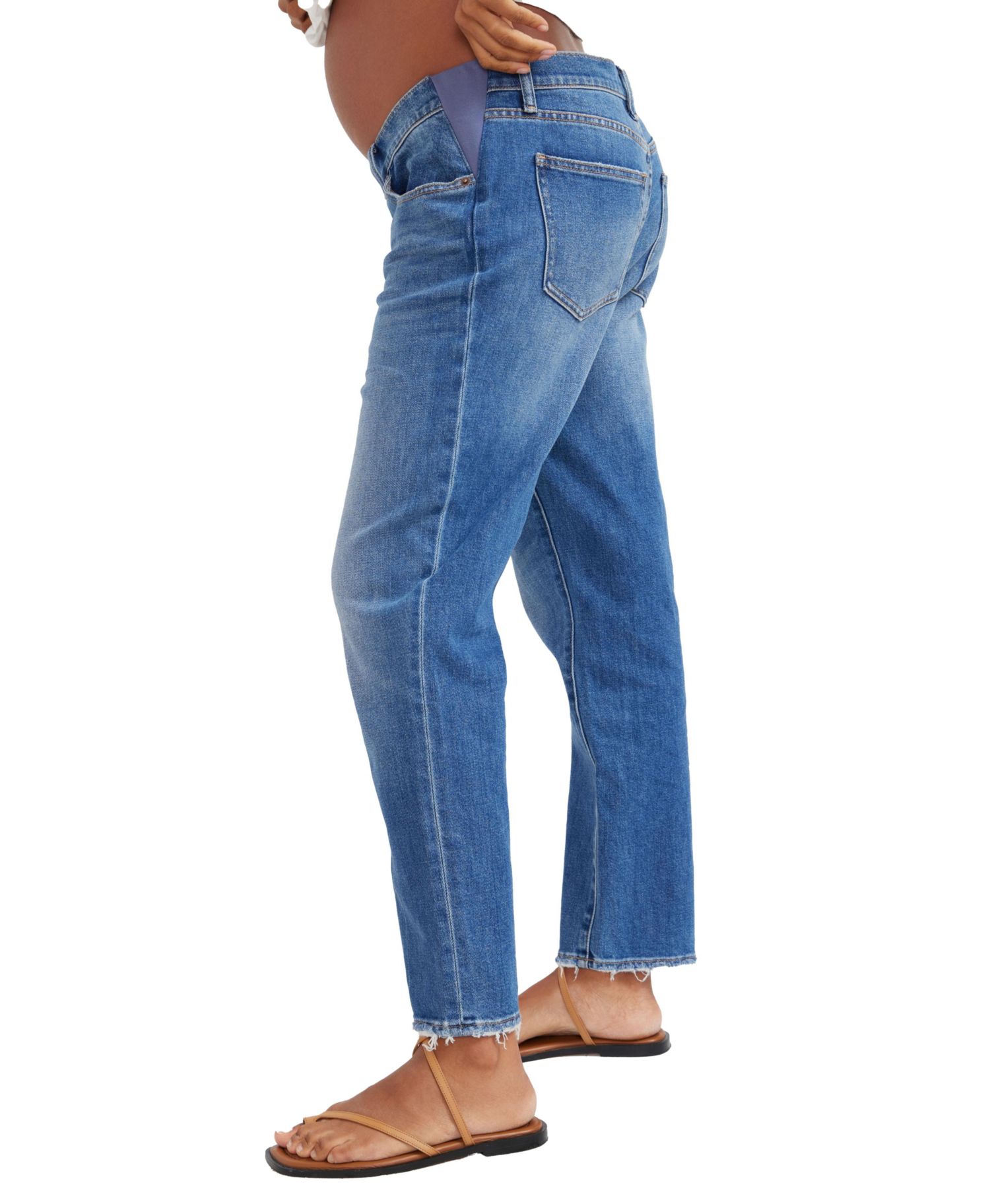 Maternity Under the Bump Boyfriend Jean