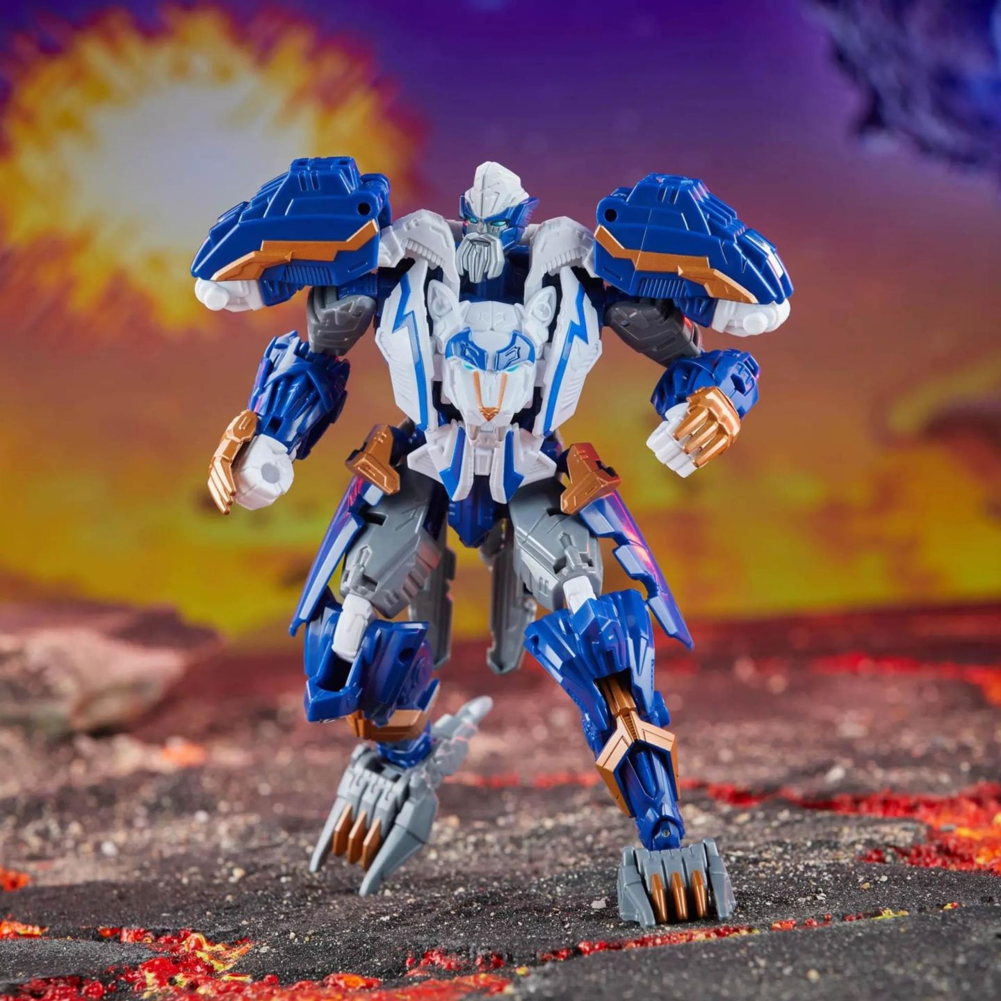 Детская фигурка Transformers Prime Universe Thundertron 7" Voyager Class, от 8 лет — фото 8