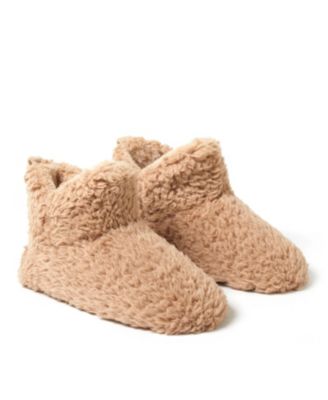 Women's Chelsea Shaggy Pile Bootie Fuzzy House Slipper