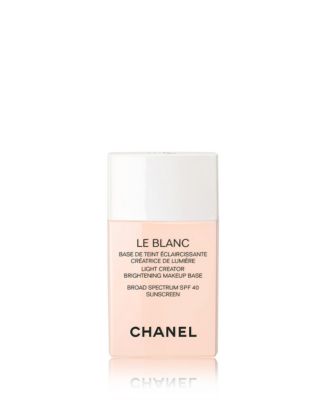 Chanel Le Blanc Le Base Correcting Brightening Makeup Base SPF40