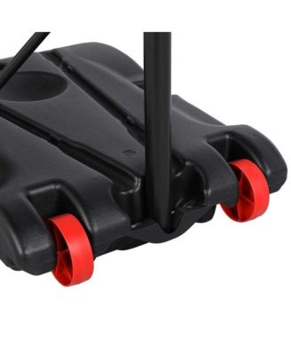 Adjustable Basketball Hoop System Stand with Wheels