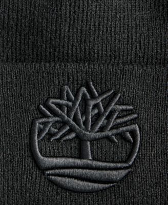 Men's Tonal 3D Embroidered Beanie Hat