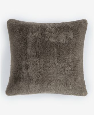 Hotel Collection - Double-Sided Faux-Fur Decorative Pillow, 20" x 20"