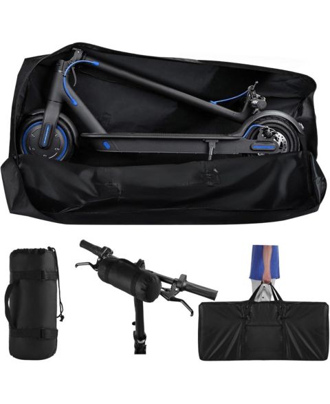 Сумка Urbanmax Electric Scooter, Heavy Duty 840D with Waterproof Zipper, Universal for M365, Xiaomi, цвет: Чёрный
