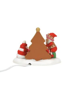 North Pole Village A Sticky Situation Lit Figure