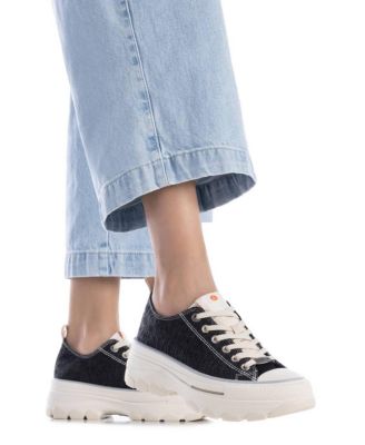 Women's Platform Canvas Sneakers Refresh By Xti