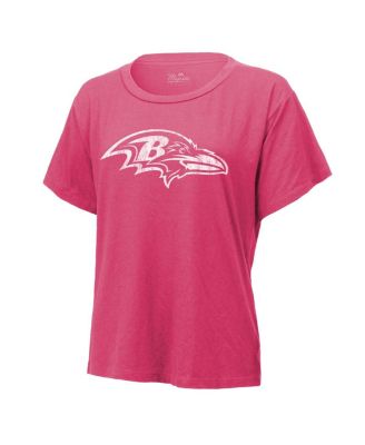 Women's Derrick Henry Pink Baltimore Ravens Name Number T-Shirt