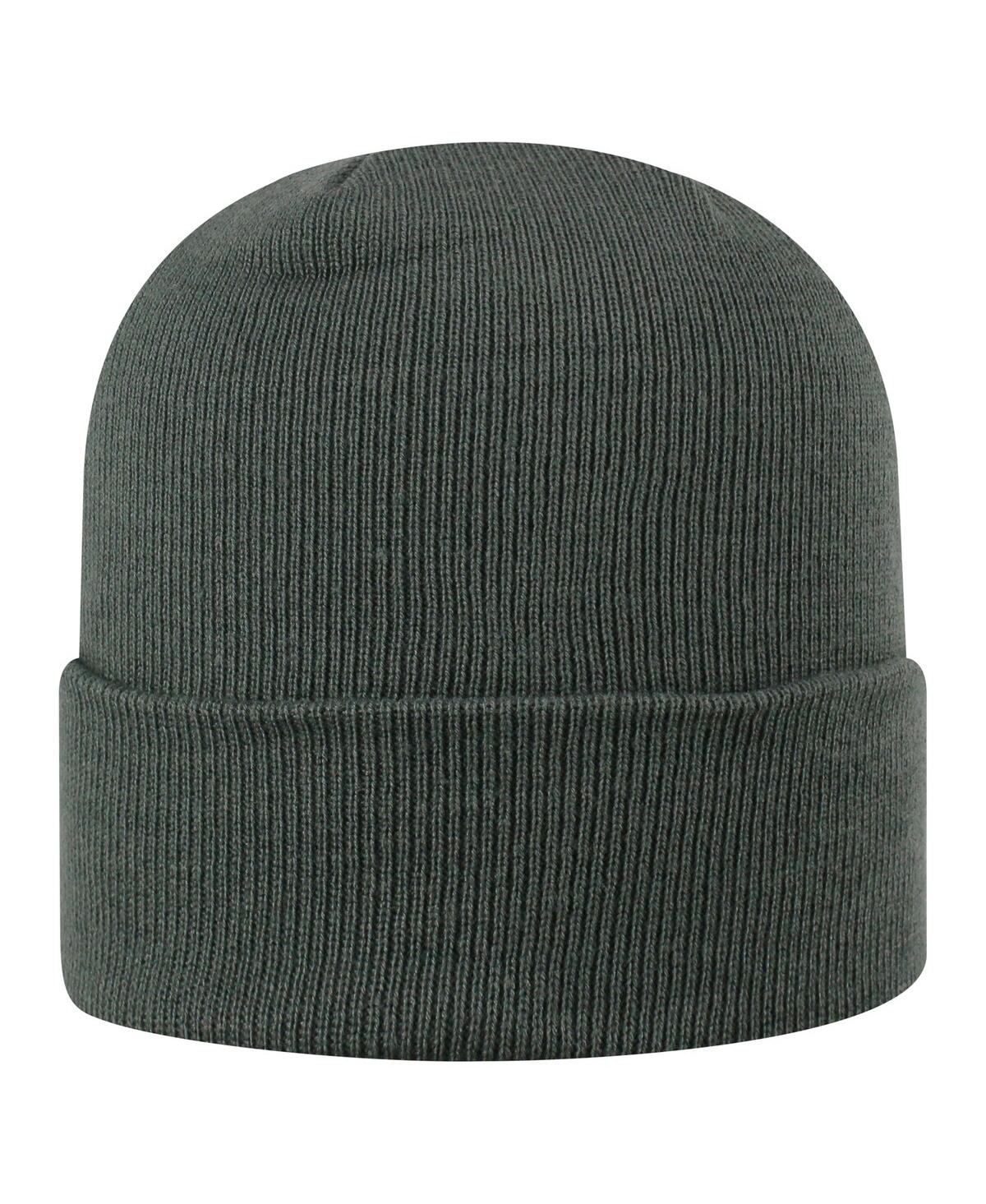 Top Of The World Men's Gray Clemson Tigers Logo Cuffed Knit Hat In Gray