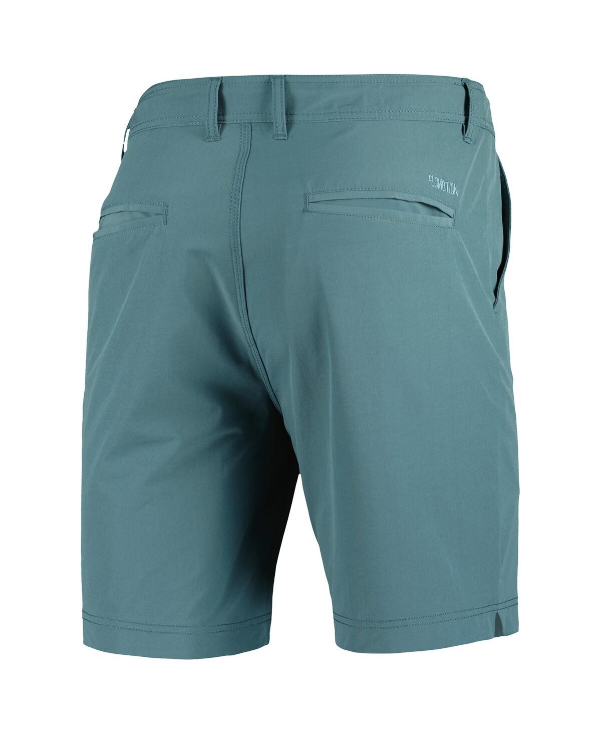 Flomotion Men's Teal The Players Board Shorts In Blue