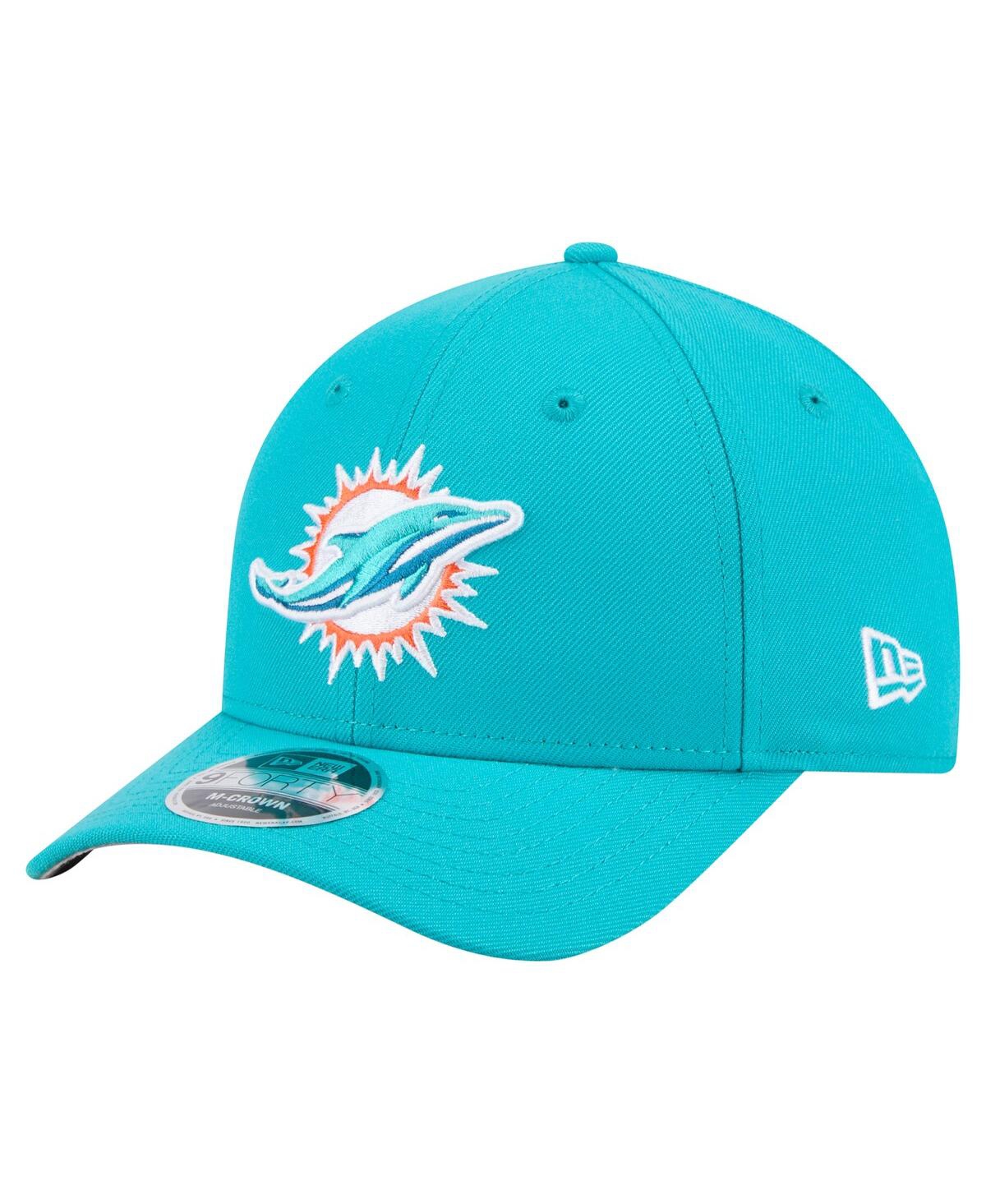 Men's Aqua Miami Dolphins Team Collection 9FORTY M-Crown Adjustable Hat - Aqua