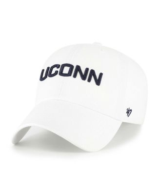 '47 Brand - Men's White UConn Huskies clean up Adjustable Hat