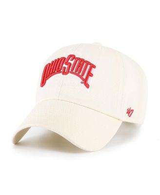 '47 Brand - Men's Sand Ohio State Buckeyes clean up Adjustable Hat