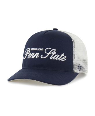 Men's and Women's Navy Penn State Nittany Lions Contemporary Basics Foundation Trucker Hitch Adjustable Hat
