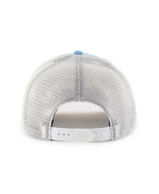 Men's and Women's Light Blue North Carolina Tar Heels Contemporary Basics Foundation Trucker Hitch Adjustable Hat