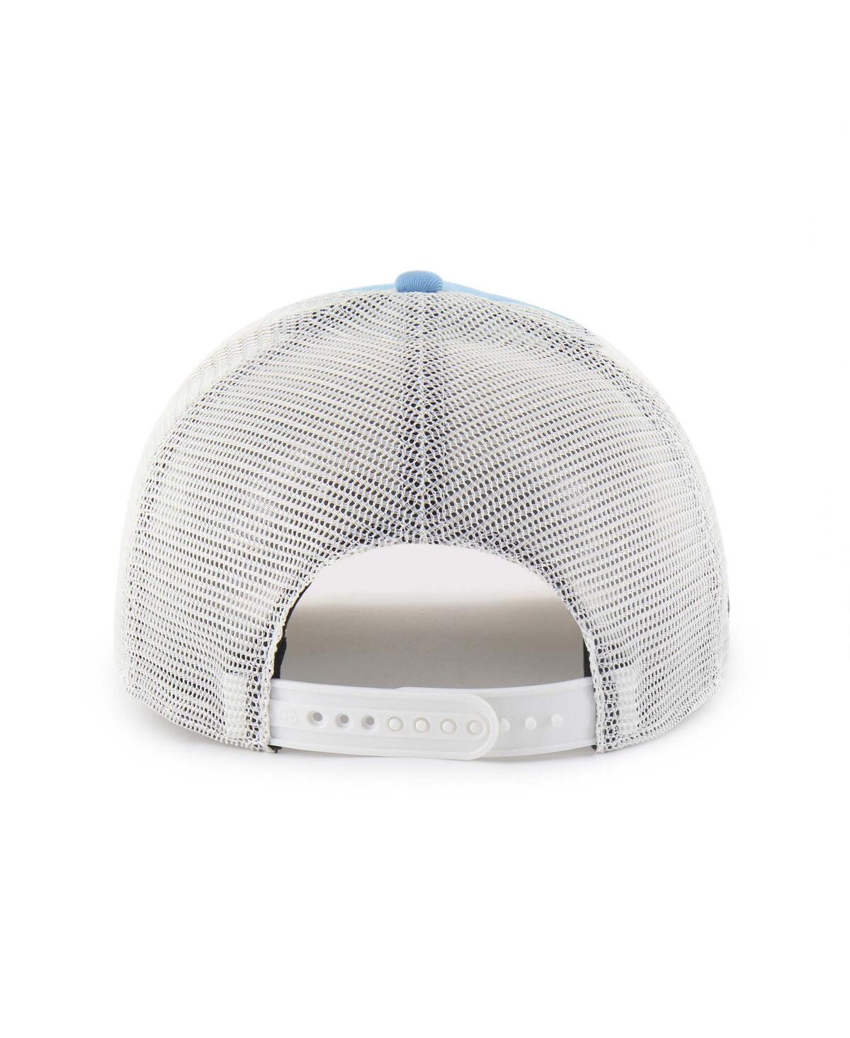 47 Brand Men's And Women's Light Blue North Carolina Tar Heels Contemporary Basics Foundation Trucker Hitch A In Multi