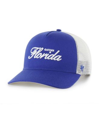 Men's and Women's Royal Florida Gators Contemporary Basics Foundation Trucker Hitch Adjustable Hat