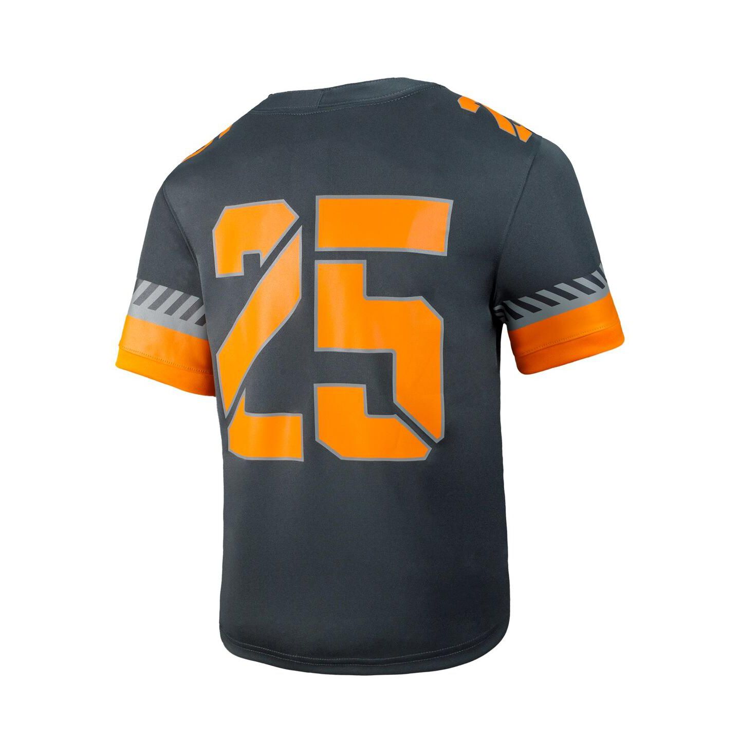 Детский топ Nike 25 Anthracite Tennessee Volunteers Untouchable Replica Game Jersey — фото 2