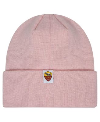 Big Boys and Girls Pink AS Roma Romina Cuffed Knit Hat
