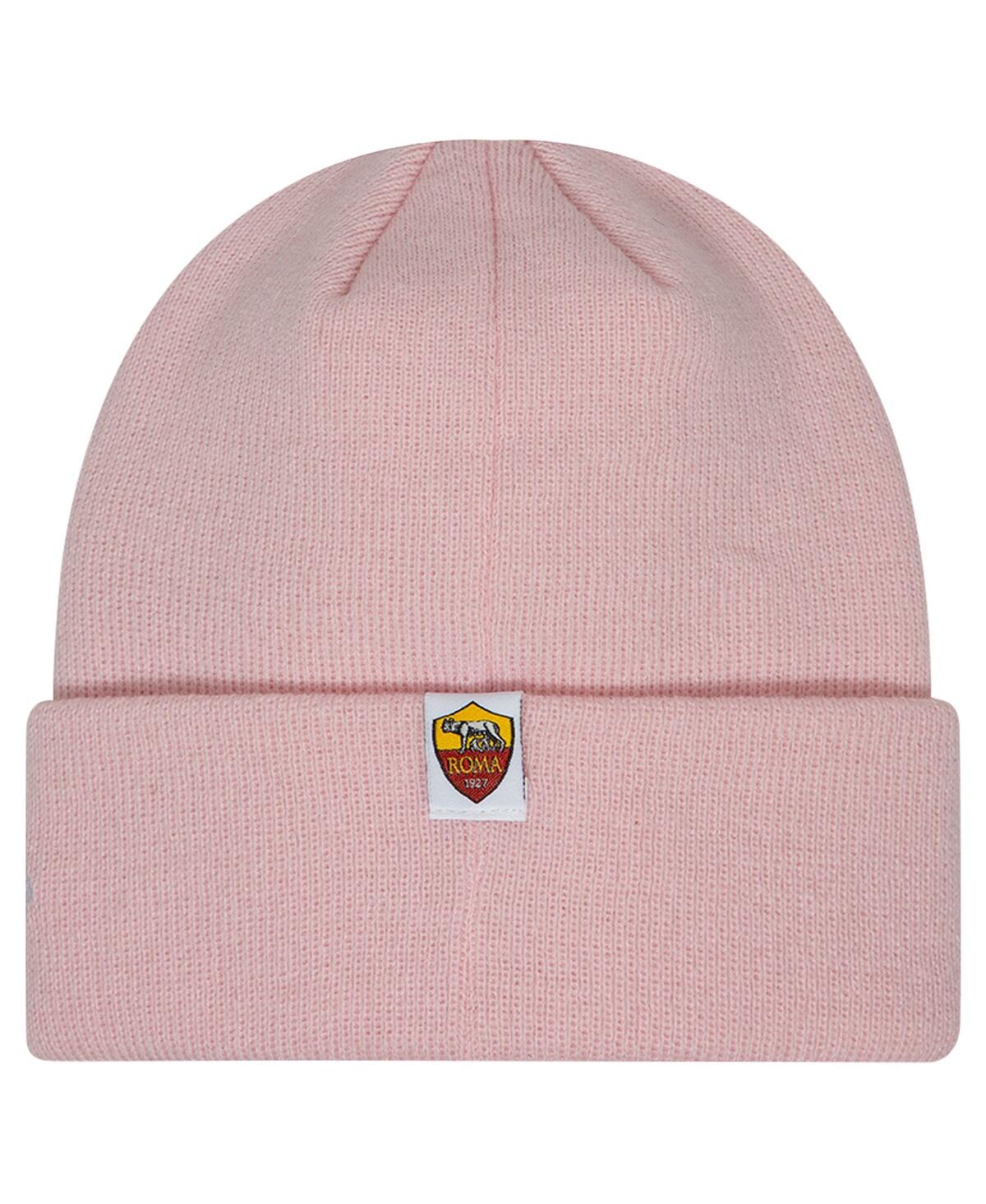 New Era Big Boys And Girls Pink As Roma Romina Cuffed Knit Hat In Pink