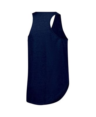 Women's Navy North Carolina Tar Heels Plus Size Arch Tank Top