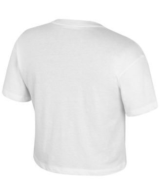 Women's White 2025 WNBA All-Star Game The Road Cropped T-Shirt