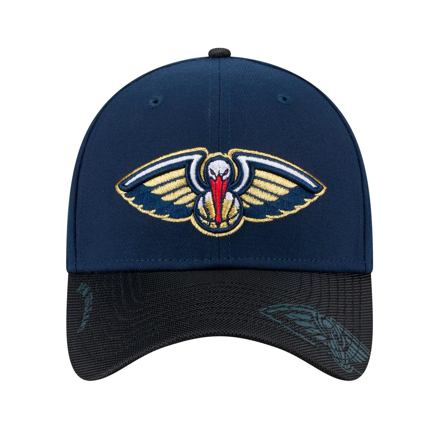 Men's Navy New Orleans Pelicans Sport Night 39THIRTY Flex Hat