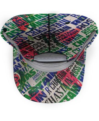 Men's White Ross Chastain Sublimated Melon Man Adjustable Hat
