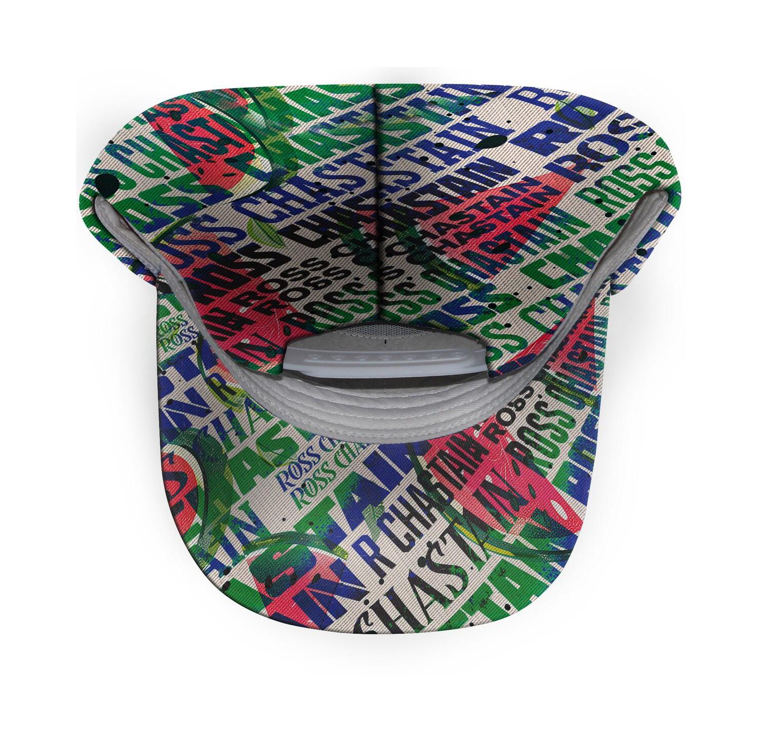 Men's White Ross Chastain Sublimated Melon Man Adjustable Hat