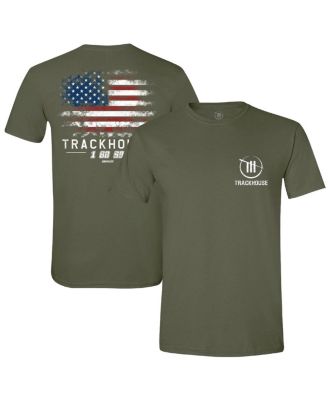 Trackhouse Racing Team Collection - Men's Green TRACKHOUSE RACING Flag T-Shirt